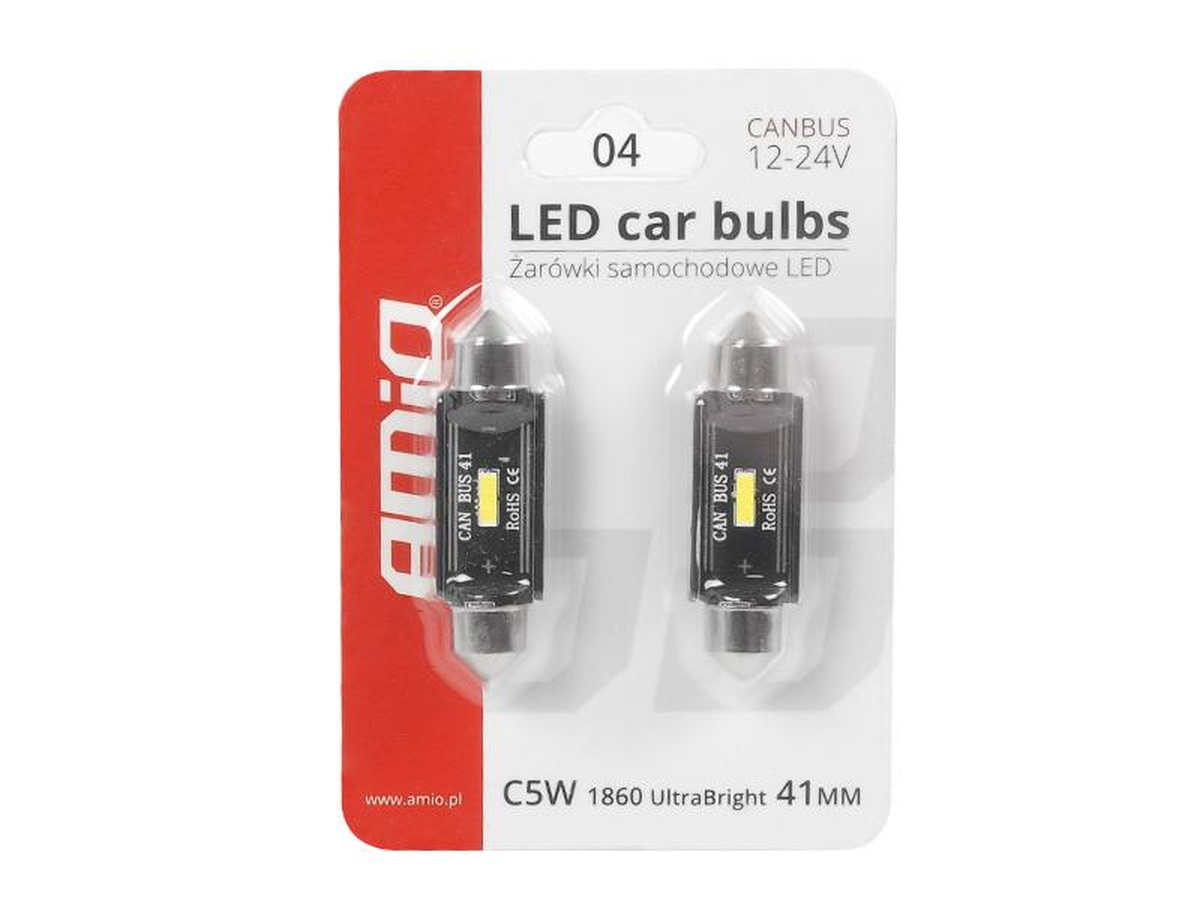 LED bulb C5W, 12/24 V 