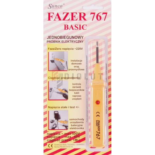 FAZER 767 BASIC zkoušečka napětí SUNCO ELECTRONICS