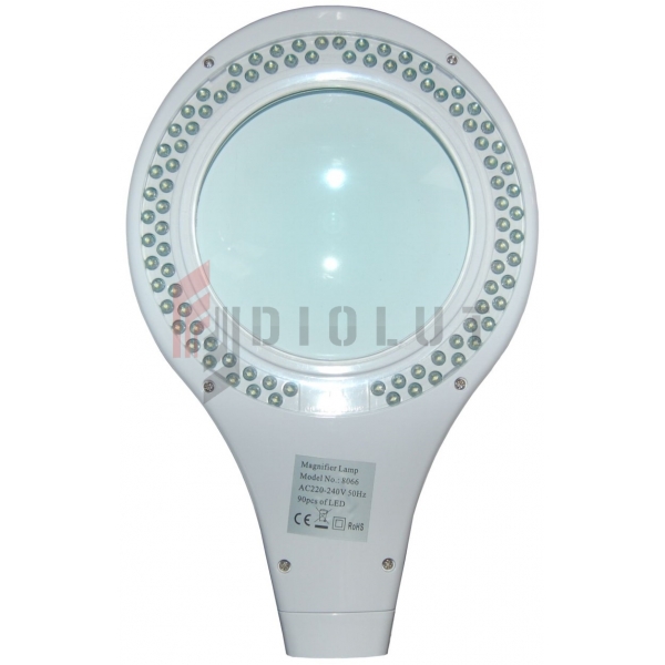 LED dílenská lampa s lupou (127mm) 8066 5D 8W