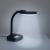 Stolní lampa s lupou v černé barvě