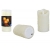 LTC svíčka, LED vosk 7,5 * 17,5 cm, bílá.