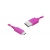 PS USB-microUSB kabel, 1m, růžový.