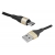 PS Kabel USB - Type-C 2m czarny.