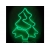 Ozdoba świąteczna choinka zielona NeonLED, 230V new