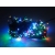 Osvětlení vánočního stromku 300 x LED Flash vícebarevný + blesk studená bílá IP20 230V