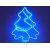Modrá NeonLED 230V nová dekorace na vánoční stromeček
