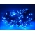 Osvětlení vánočního stromku 100 x LED Blesk modrý + blesk studená bílá IP20 230V