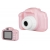 Digitální fotoaparát s funkcí fotoaparátu, vhodný pro děti, růžový.