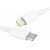 USB Type-C kabel - osvětlení, 5A, 1m, bílý, HQ.