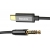 Audio kabel USB-C do 3,5mm mini jacku Baseus Yiven 1,2m (černý).