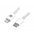 Forever USB kabel Lightning USB typ-C 1,0 m 3A bílý
