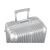 Średnia walizka na kółkach Kruger&Matz srebrna