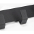 Klasický kovový věšák na oblečení černý matný loft 10 háčků