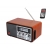 RETRO přenosné rádio MK-623 bluetooth,USB, TF,AUX ,vestavěná baterie ,stříbrné