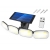 Nastavitelné solární nástěnné svítidlo LTC, 8*COB 800lm,  snímač pohybu, P65, baterie 4800mAh + dálkové ovládání.