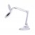 LED stolní lampa SMD s lupou (127mm) 8066LED-A-B3 5D 9W