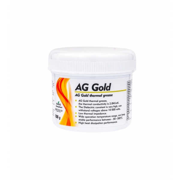 AG Gold Termální pasta 2.8W/mk 100g