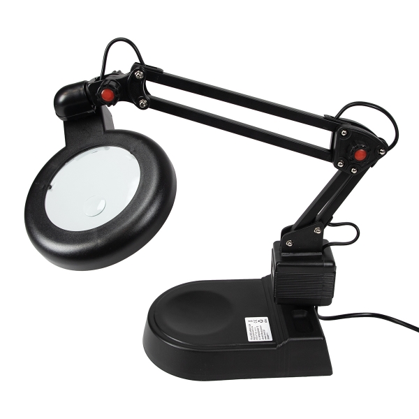 Lampa s lupou YH 238 90mm 3D-10D ohebné rameno