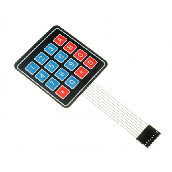 Membránová klávesnice 4x4 Arduino AVR PIC ARM