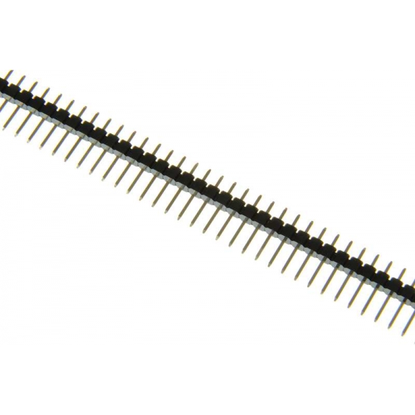 Kolíková lišta 2,54mm - 40 pinů - goldpin pro elektronické obvody
