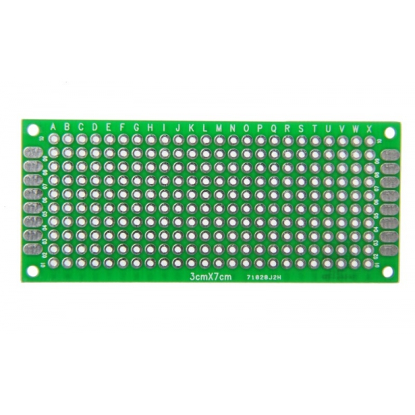 Deska PCB univerzální oboustranná  240 cínových bodů 3x7cm 