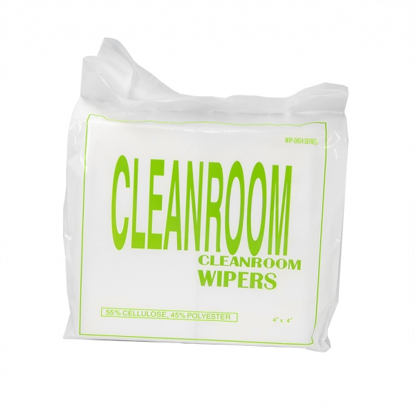 Ubrousky - utěrky, bezprašné polyester-celulóza Cleanroom 10x10cm 1200 ks. WIP-0604