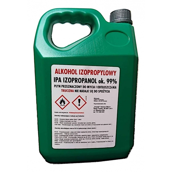 IPA isopropanol isopropyl alkohol IPA 99% 5L