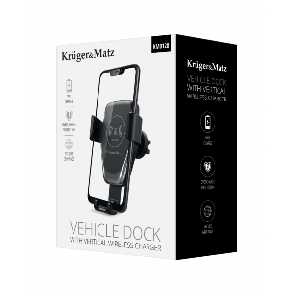 Držák do auta  Kruger&Matz s funkcí indukčního nabíjení
