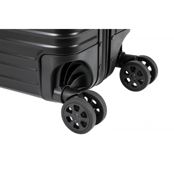 Hliníkový kufr na kolech Kruger&Matz černý