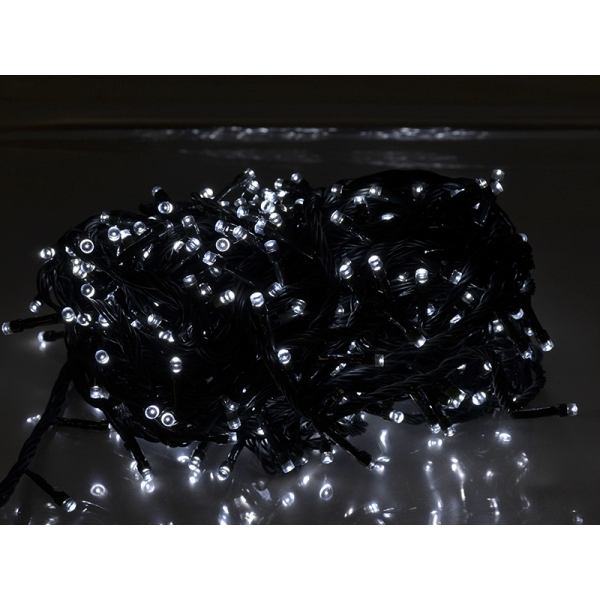 PS 500 LED vánoční osvětlení, studené bílé světlo.