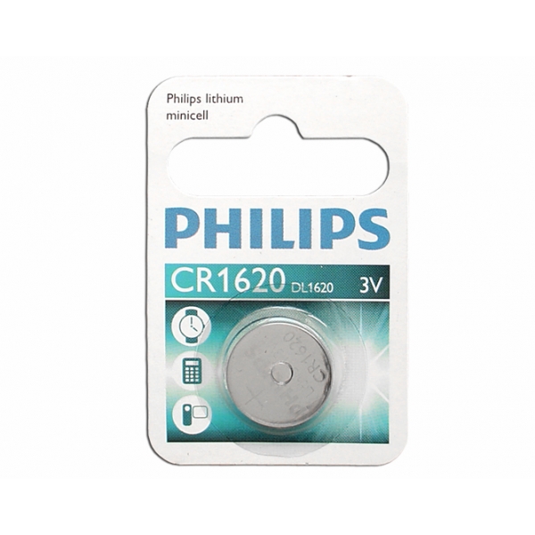Lithiová baterie PHILIPS 3V CR1620