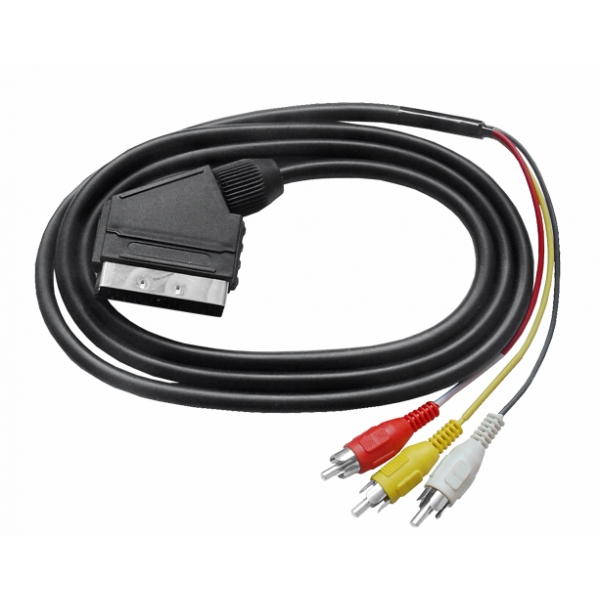 Euro - 3 RCA kabel 1,5m