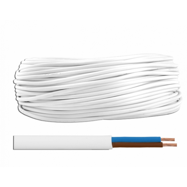 OMY kabel, 2x1,00, 300 / 300V, kulatý, 100m.