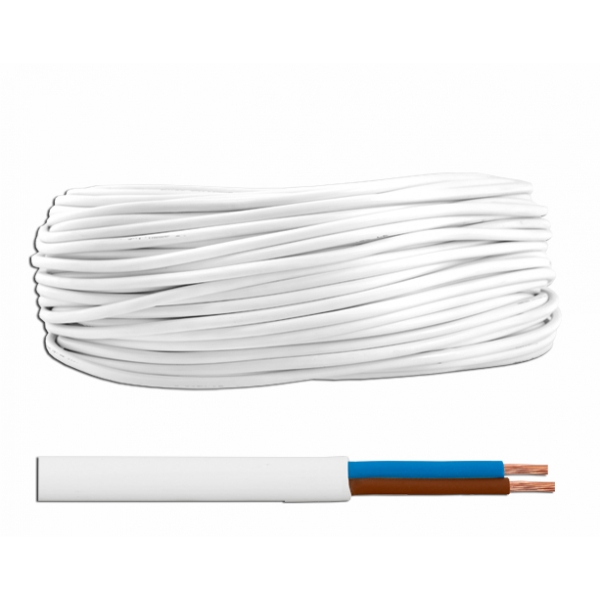 OMY kabel 2x0,75 300 / 300V, kulatý, 100m.