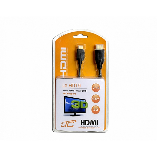 PS kabel HDMI-MINI HDMI 1,5m Cu HQ.