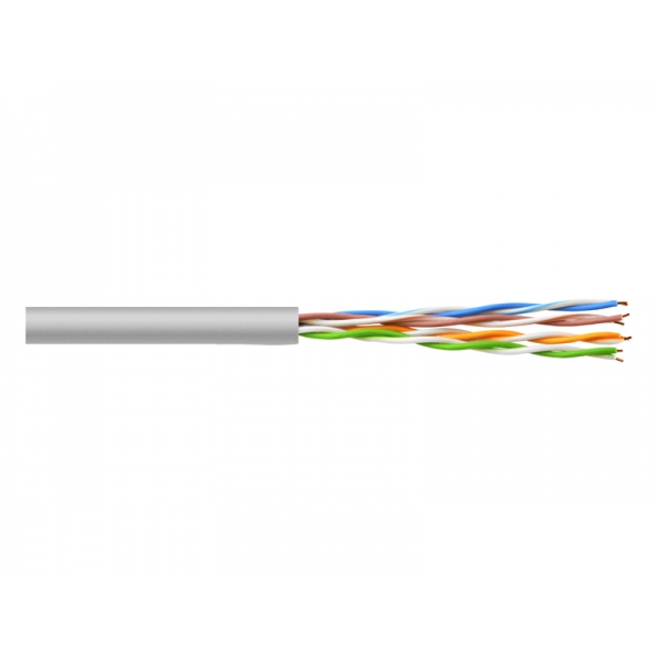 PS Počítačový kabel - kroucená dvojlinka UTP 5e 100% Cu.