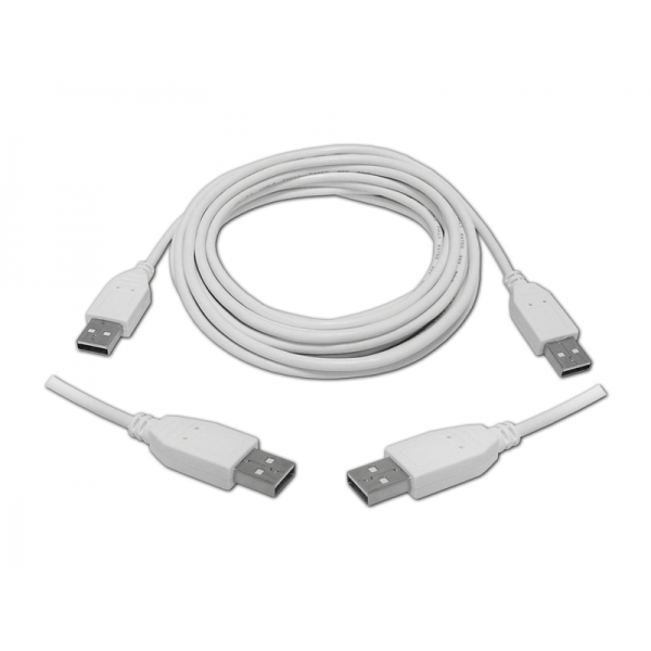 USB typ A plug-and-plug kabel 1,5 - 1.8m.