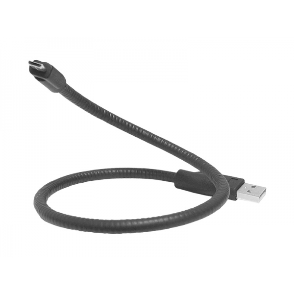 PS USB kabel - Micro USB 45cm "" tuhý ""