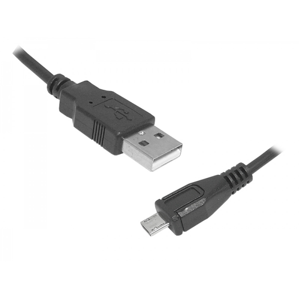 PS USB kabel A zástrčka - micro USB zástrčka, 1,5m.