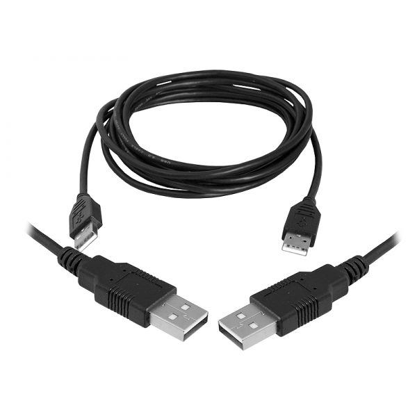 PS USB kabel zástrčka typu A - zástrčka typu A 1,2m