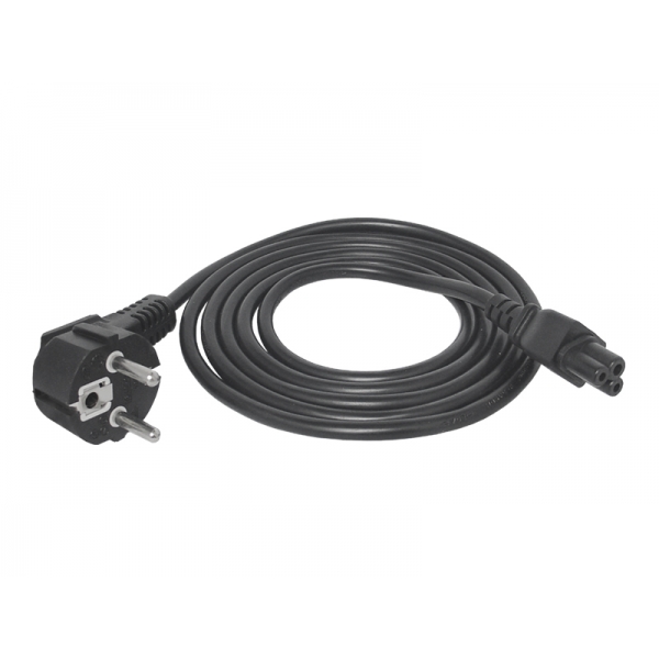 Napájecí kabel, síť pro notebook (1,5 m / 1,8 m) (jetel)