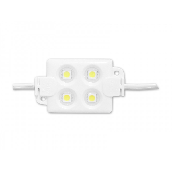 Modul PS LED-5050 4 LED, studené bílé světlo, voděodolný.