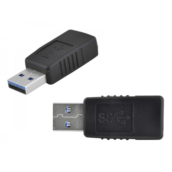 Přechod USB 3.0 plug-to-socket.