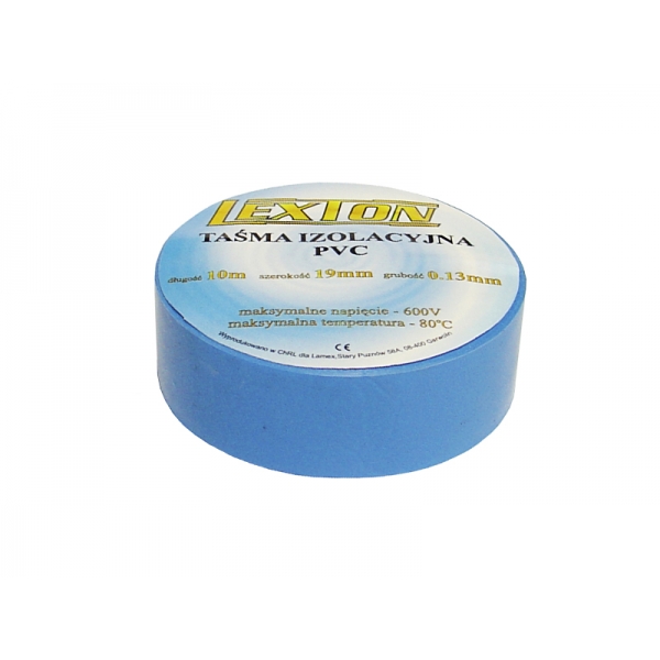 Izolační páska LEXTON modrá 10m