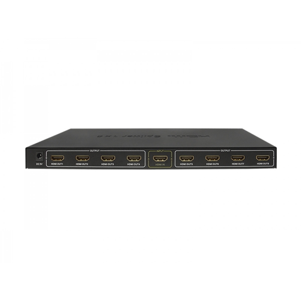 PS HDMI Splitter 1in-8out Podpora 3D