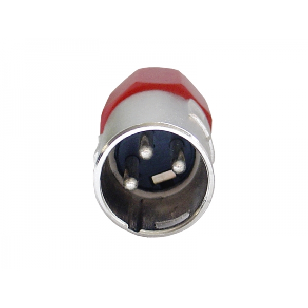 3P konektor mikrofonu na červeném kabelu