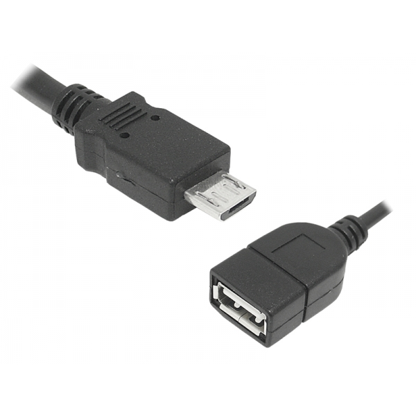 PURO Fast Charging Plain Cable - Kabel USB-A 2.0 na micro USB pro nabíjení a synchronizaci dat, 2 m, 2 A (černý)