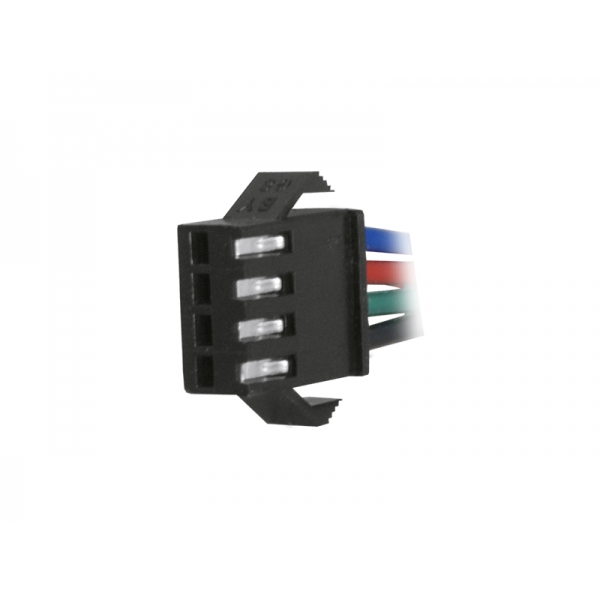 Konektor LED pásku - RGB zástrčka s dráty.