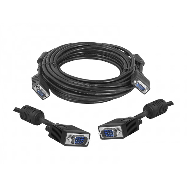 Počítačový kabel SVGA, plug-to-plug, 10m.
