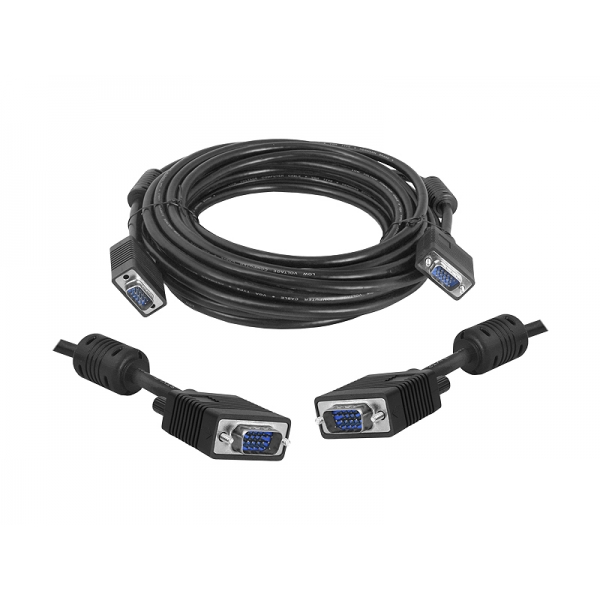 PS Počítačový kabel SVGA, plug-to-plug, 5m.